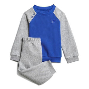 Chándal de invierno personalizado de la mejor calidad para niños, color sólido de algodón al por mayor para bebés con logotipo personalizado - Product Image 1