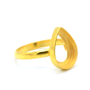 Impresionante impresión 925 plata esterlina 7-30 MM Collet Cup anillos de oro plata sólida anillo de bisel liso encontrar joyería fina - Product Image 4