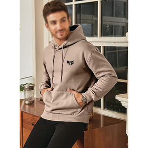 Customise Premium <b>Men</b>’s <b>Beige</b> <b>Hoodie</b> Soft Cotton Blend Casual Sweatshirt Comfortable Winter Wear Hoodies - Product Image 1