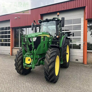 Tractor agrícola John Deere 6R 185 de 185HP 4WD para cultivos en hilera, con AutoPowr, CVT, agricultura de precisión y GPS, en venta. - Product Image 1