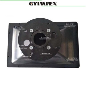 356*230*150mm ABS High-end Audio Accessories 1.5'' Plastic Speaker waveguide Professional Line Array Horn Wide Horn - Product Image 4