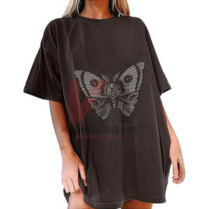 Vintage Graphic T-Shirts Women Cute <b>Aesthetic</b> Short Sleeve Spring Tops, Oversized Trendy Tees Teen Girls Casual Retro - Product Image 1