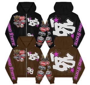 Sudaderas con capucha de alta calidad para hombre con diseños creativos de personalización Ajuste relajado Ropa atractiva Calidad Garantizaremos impresión de calidad - Product Image 3