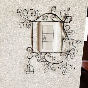 Porte-cartes vintage en fil de fer debout, écologique, parfait pour Noël, la maison, les fêtes, la décoration de table - Product Image 2