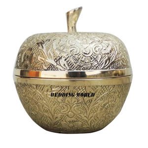 โถใส่ลูกกวาดรูปทรงกลมสำหรับตกแต่งโต๊ะโถผลไม้แห้งแบบคลาสสิก - Product Image 4