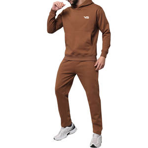 Survêtement d'entraînement XL pour hommes, logo personnalisé, vêtements de sport décontractés avec design personnalisé, ensemble extérieur uni - Product Image 1