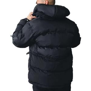 Chaqueta acolchada de alta calidad para hombre para ropa de calle Diseño OEM Uso informal Precio razonable Logotipo frontal para chaqueta al aire libre - Product Image 3