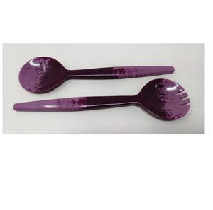 Ensemble de bols à salade en résine, écologiques, compatibles lave-vaisselle, outils à salade, cuisine à domicile, couleur personnalisée, emballage personnalisé, 11 pouces - Product Image 1