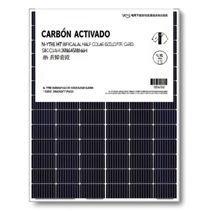 Panneau solaire noir bifacial à demi-cellules de type N HJT par Siko Solar SKM645M-66H - Product Image 2