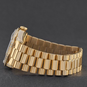 <b>Men's</b> Luxury Stainless Steel Wristwatch 41mm Dial Diameter Mechanical Movement Classic Antique Sport Hip Hop Style Day and Date - Product Image 4