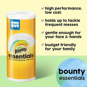 Bounty Essentials Select-A-Size Paper Towels, 6 Double Rolls, White, 108 <b>Sheets</b> Per Roll - Product Image 6