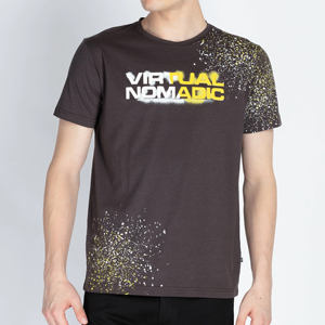 T-shirt personnalisé pour hommes 100% coton T-shirt surdimensionné à épaules tombantes T-shirt de haute qualité pour hommes - Product Image 1