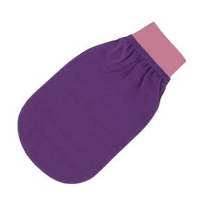 Feel Fine Turkish Purple & Pink Guantes exfoliantes Herramienta Premium para el cuidado suave de la piel - Product Image 1