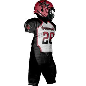 Uniforme de Fútbol Americano Personalizado al por Mayor, Uniformes 7v7, Estilo Jersey de Fútbol Americano, Conjunto de Compresión para Entrenamiento de Jugadores Juveniles 7v7 - Product Image 1