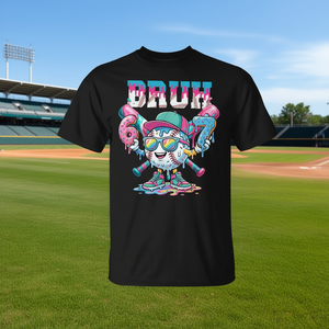 T-shirt promozionale Six Seven Meme Boys Ice Cream Drip ispirata al baseball Six 7 - Product Image 3