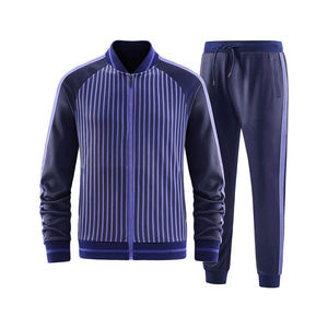 Ensemble de survêtement unisexe pour homme, nouvelle conception tendance 2026, vente chaude, hiver, à capuche, couleur unie, 2 pièces, respirant, écologique - Product Image 1