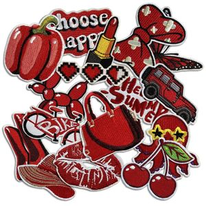 Patch brodé avec bordure adhésive et finition douce au toucher pour accessoires de mode et vêtements - Product Image 4