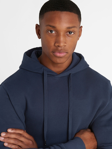 Classic Design Pullover Hoodie with Oversized Fit for Casual and Lounge Wear Featuring Digital Printing on Front Logo - Product Image 3