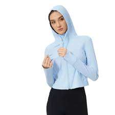 <b>Women's</b> Lightweight Breathable Summer Sports Jacket Quick Drying Anti-UV UPF50+ Waterproof Long Sleeve 100% Nylon Plus Sizes - Product Image 5