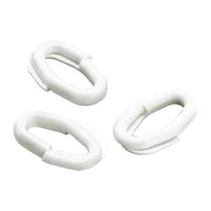 Anello Giunzione X Catene <b>Plastica</b> Diametro 8 Bianco - Product Image 1