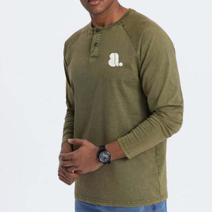 เสื้อยืดแขนยาวลายฟอกสีสไตล์วินเทจสำหรับผู้ชายรุ่นใหม่ล่าสุด รับสกรีนโลโก้ เสื้อยืดแขนยาวลายฟอกสีสไตล์วินเทจสำหรับผู้ชาย เสื้อยืดลายฟอกสีสไตล์วินเทจ - Product Image 1