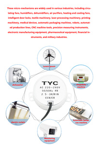 49ktyz cho các thiết bị gia dụng nhỏ 4W 220V 2.5/5/10/20/30rpm không định hướng xoay <span class=keywords><strong>mini</strong></span> <span class=keywords><strong>AC</strong></span> động cơ - Product Image 3