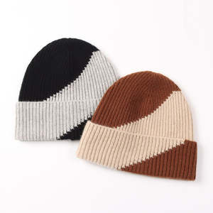 Printing Knitted Beanie Winter Hats Warm Acrylic Wool Beanies Unisex Fashion Beanie <b>Cap</b> Pullover Hats jacquard - Product Image 1