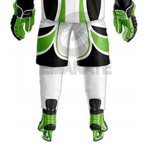 Conjunto de Uniforme de Hockey sobre Hielo Personalizado con Nombre y Número del Equipo, 100% Poliéster, Tejido Transpirable, Secado Rápido, Antibacteriano, Logotipo Personalizado, Perfecto para - Product Image 5