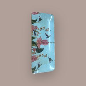 Bandeja Cuadrada de Madera de Mango con Asa, de un Solo Nivel, Colores Surtidos - Almacenamiento Portátil para Cocina y Sala de Estar, Diseño Moderno - Product Image 3