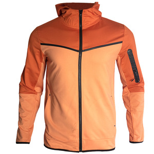 Nuevo traje deportivo de color con capucha informal de otoño e invierno de comercio exterior transfronterizo para jóvenes, conjunto de hombre codificado por colores para hombres - Product Image 5