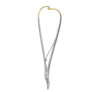 Portaagujas Eiselsberg-Mathieu TC de Alta Calidad, 190 mm, con Mango de Trinquete Interconectado, Acero Inoxidable, Reutilizable, Manual, Médico - Product Image 5