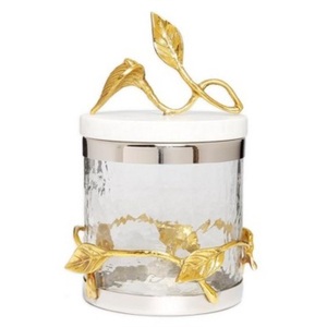 Frasco de Vidrio Redondo Personalizado, Frasco de Vidrio Decorativo al Precio Más Bajo para Uso en Cocina, Catering y Almacenamiento de Miel - Product Image 3