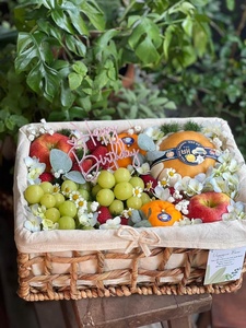 Multi-Functional Storage <b>Bread</b> Tray Seagrass <b>Basket</b> with Dry Water Hyacinth Metal Frame and Lid for Food Storage - Product Image 5