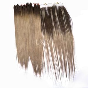 ผมแท้เวียดนามคุณภาพสูงสุด ราคาสุดคุ้ม แบบตรงธรรมชาติ สีออมเบร ชุดต่อผมพร้อมปิดผม ปี 2025 - Product Image 5