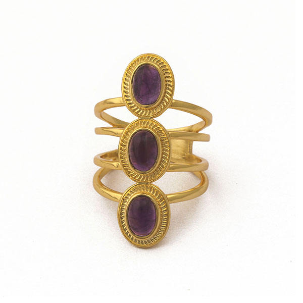 แอเมทิสต์สีม่วง