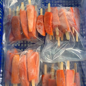 Nouvelle vente en gros de cubes de papaye surgelés 100% purs et naturels, biologiques, de haute qualité, emballage sous vide LQF personnalisé en vrac, France - Product Image 1