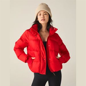 Oversized Breathable Wholesale Outerwear Custom Zipper <b>Quilted</b> Knitted Winter Solid <b>Pattern</b> Woolen Cotton Windproof Womens - Product Image 1