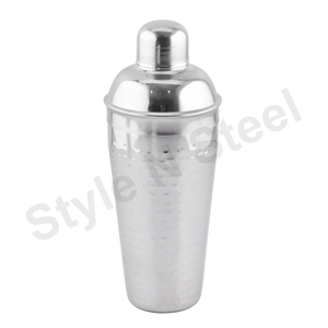 Premium Deluxe 500ml and 700ml Stainless Steel <b>Cocktail</b> Shaker Wholesale Metal Drink Mixer - Product Image 1
