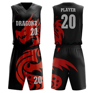 Ensemble d'uniformes de basketball personnalisés Saleh Enterprises – Maillot et short respirants à séchage rapide, écologiques, sublimation, tenue d'équipe - Product Image 3