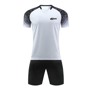 Uniformes de football Kits de football d'équipe en gros Polyester Impression par sublimation à séchage rapide Usine de vêtements de sport en vrac respirants vierges - Product Image 3