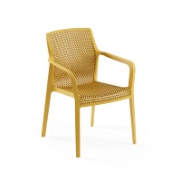 Fauteuil empilable moderne en plastique Briza pour l'école et les parcs