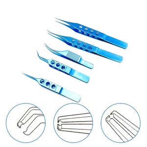 Nuevos fórceps oftálmicos de titanio para atar ojos Instrumentos de microcirugía de Oftalmología de alta calidad Fórceps corneales Colibri de Zuol - Product Image 2