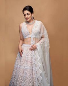 Lehenga Choli-vestido de fiesta para mujer, traje étnico indio, pakistaní, para boda - Product Image 3