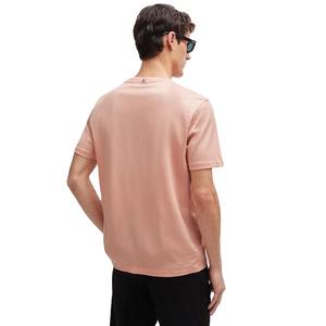 เสื้อยืดแขนสั้นคอกลมผ้าฝ้าย100% ทนทานสำหรับผู้ชายเสื้อยืดธรรมดาสำหรับผู้ชายผ้าวาฟเฟิลพิมพ์ลายได้ตามต้องการ - Product Image 2