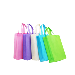 กระเป๋าสปันบอนด์ที่มีสีสันเป็นมิตรต่อสิ่งแวดล้อมสำหรับการซื้อของชำทนทานออกแบบได้เองพร้อมที่จับสบายและที่ปิดไหล่ - Product Image 1