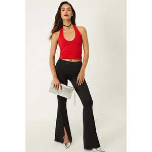 เสื้อครอปคอ halter - Product Image 2