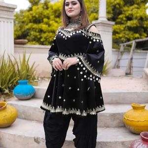 Good Looking Banjara Tribal Ethnic Kuchi <b>Dress</b>, Afghan/Pakistan Kuchi Party Traditional Multi Color <b>Dress</b> Kochi <b>Dress</b> 5513 - Product Image 1