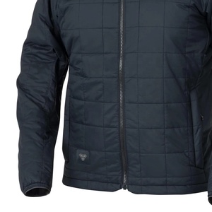 Venta al por mayor personalizado acolchado ligero aislado impermeable a prueba de viento con capucha Puffer chaqueta cálida invierno moda prendas de vestir exteriores frente - Product Image 6