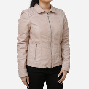 Chaqueta de cuero genuino para mujer al aire libre, ropa informal de manga larga, chaqueta de cuero para mujer más vendida, chaquetas de precio barato - Product Image 2