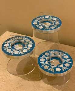 Elegante Organizador de Alimentos de Acrílico con Incrustaciones de Nácar, para Frutos Secos Premium, Exhibición de Dulces, Regalo Sofisticado - Product Image 2